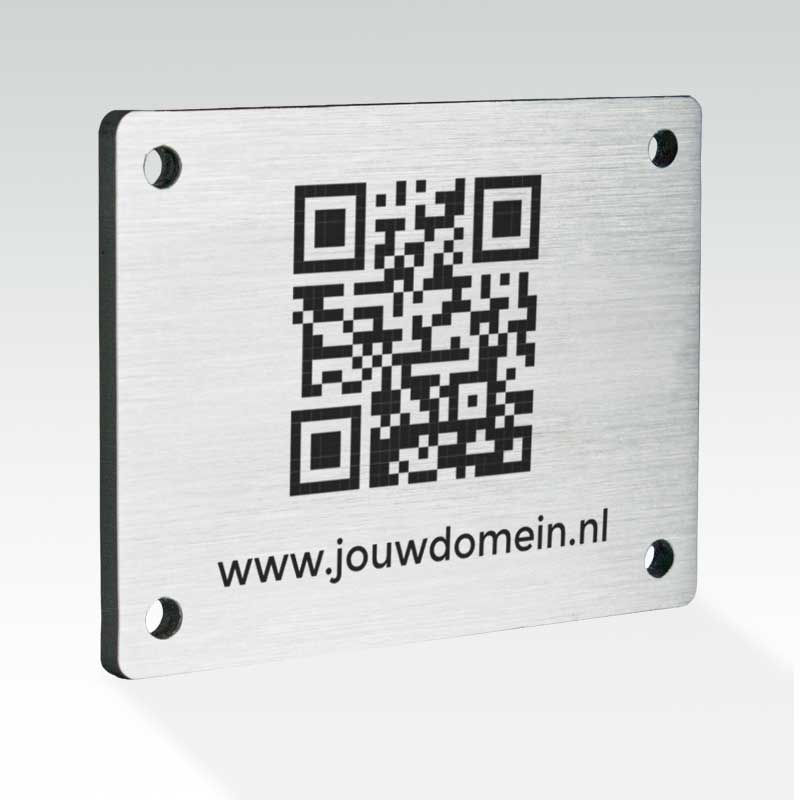 Qr Code Op Typeplaatje