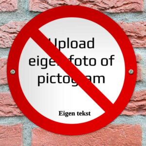 Verbordsbord Personaliseren Eigen Tekst