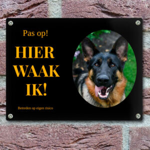 Waakbord Ontwerpen Met Foto Huisdier