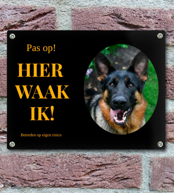 Waakbord Ontwerpen Met Foto Huisdier
