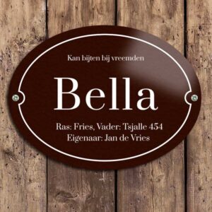 Paardenstal Bordje Luxe Design