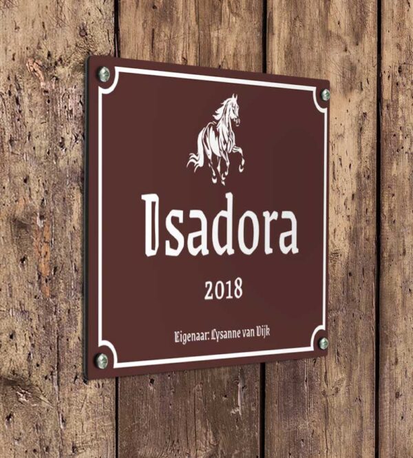 Stalbord Paard Design