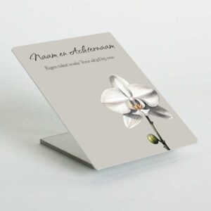 Gedenkplaatje Met Eigen Tekst Personaliseren Graf