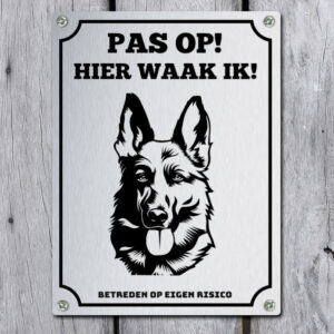 Waakbord Hond Duitse Herder
