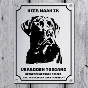 Waakbord Hond Labrador Retriever