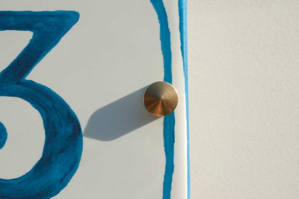 Messing Dopjes Voor Klassieke Afwerking