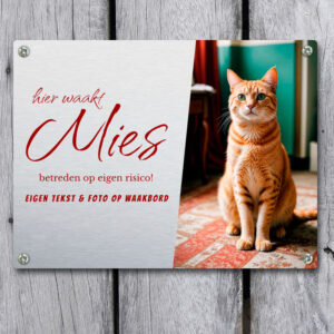 Waakbord Personaliseren Poes