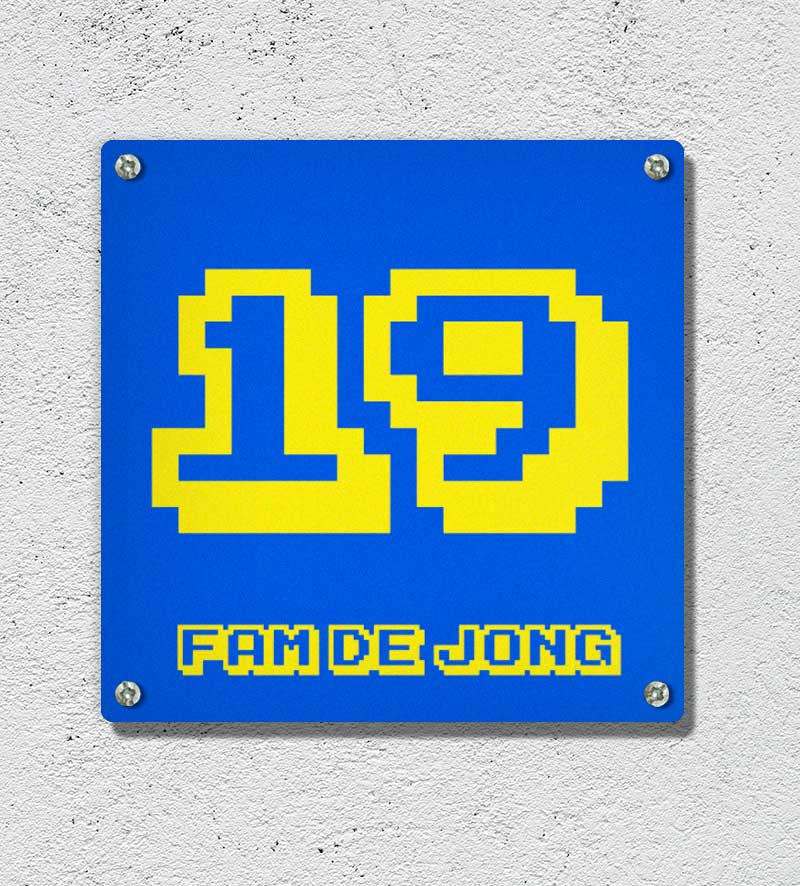 Arcarde Huisnummerbordje Voordeur