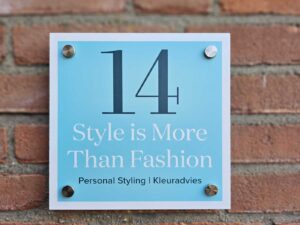 Naambordje Op Maat Gemaakt