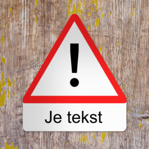 Waarschwuingsbord Gevaar Driehoek Ontwerpen