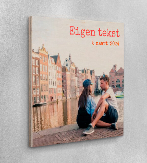 Foto Afdrukken Hout
