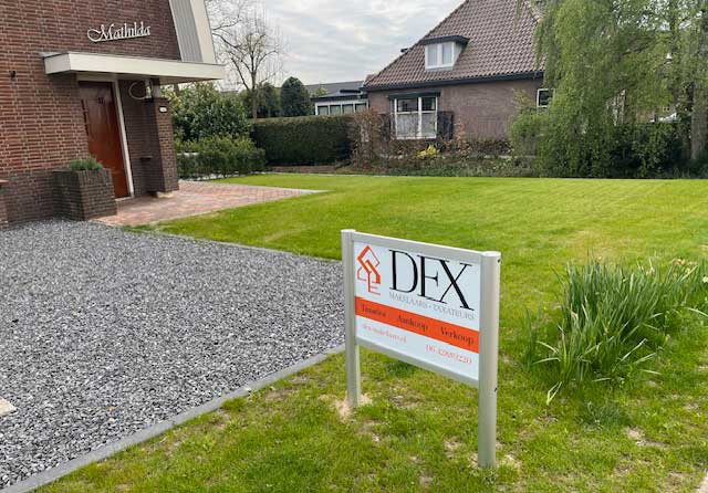 Reclamebord In Aluminium Frame