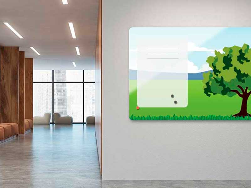 Whiteboard Magnetisch Budget. Sandwichpaneel met toplaag van staal - Afbeelding 5