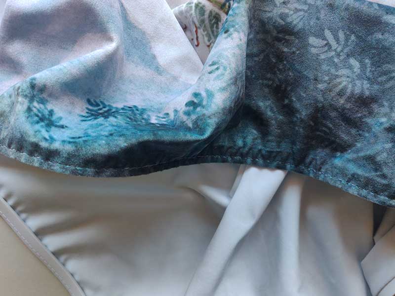 Los fluwelen (velours) textieldoek voor textielframe - Afbeelding 6