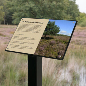 Informatiebord 30x20cm Met Grondpaal 160cm 