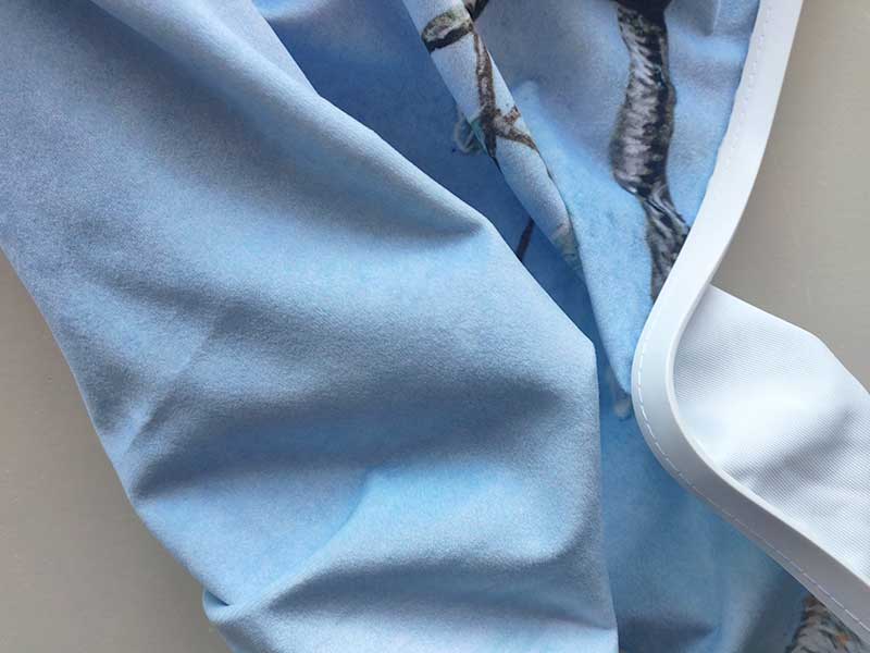 Los fluwelen (velours) textieldoek voor textielframe - Afbeelding 4