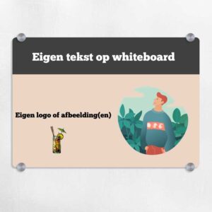 Magnetisch Whiteboard Ontwerpen Online|Magnetisch Whiteboard Bedrukt|Zijgriphouders Magnetisch Whiteboard|Magnetisch Whiteboard Staand Klein Formaat Personaliseren Foto