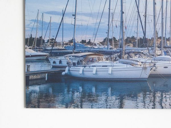 Foto Op Aluminium Dibond Detail Ingezoomd