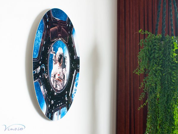 Foto Wanddecoratie Muurcirkel Aluminium Hoge Kwaliteit 600x450