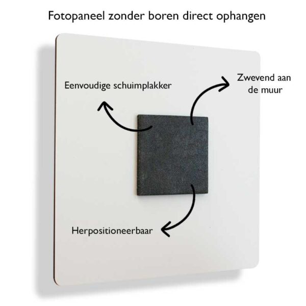 Fotopaneel Zonder Boren Ophangen