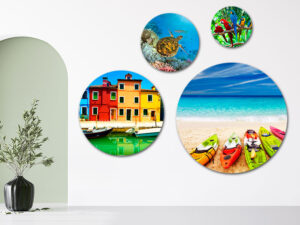 Muurcirkels Verschillende Formaten|Materiaal Muurcirkels|Formaten Muurcirkel