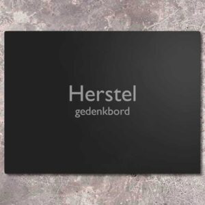 Herstel Gedenkbord