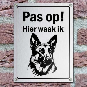 Waakbord Hond Herdershond